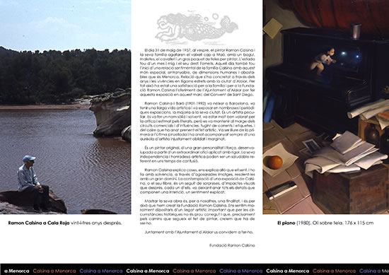 Exposició Calsina a Menorca Exposició Calsina a Menorca